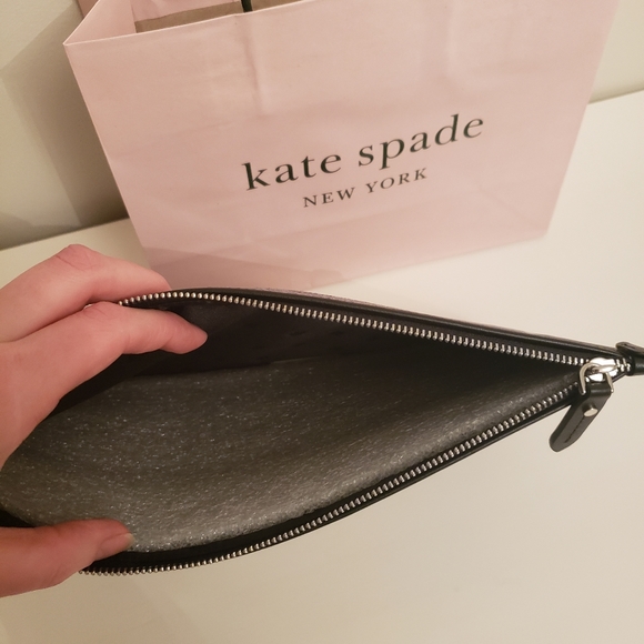 ♠️ NWT Kate Spade Large Zip Pouch - Picture 5 of 7